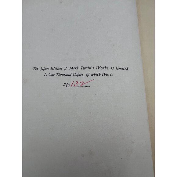 1899 Mark Twain Roughing It Vol II - Japan Edition, Limited to 1000, Watermark - Picture 2 of 10